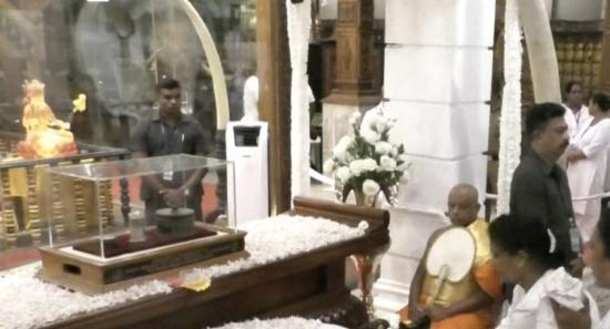 Sacred Relics Open for Public Veneration